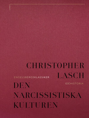 cover image of Den narcissistiska kulturen